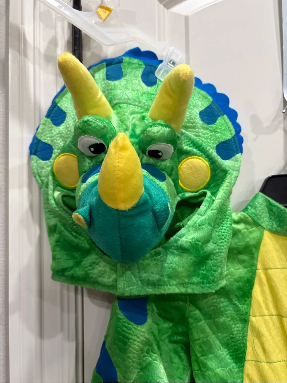 Spooktacular Creations Triceratops 2 piece costume Youth small 5-7 years GUC